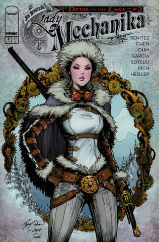 LADY MECHANIKA: The Devil in the Lake - ISSUE #2 RETAIL EDITION - COVER B