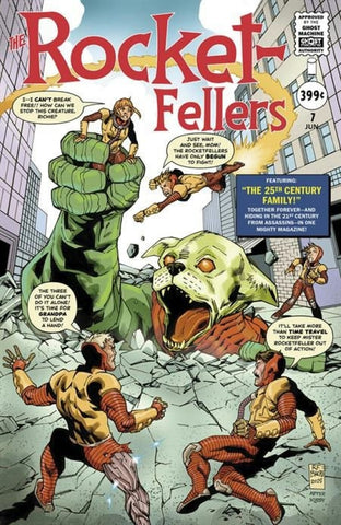 THE ROCKETFELLERS - ISSUE 7 - COVER D